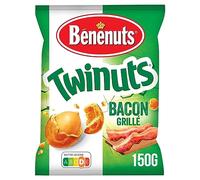 Benenuts Twinuts Goût Bacon Cacahuètes 150 g