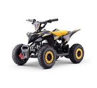Beneo Motors ATV - Mini-Quad pour Enfants Raptor Jaune - 800W 36V 12Ah à partir de 3 Ans