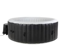 Beneo Spa NOUVEAU Spa gonflable portable pour 4 personnes Spa noir et blanc