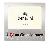 benerini ' I Love My Grandparents ' - Photo Picture Frame Gift - 5 x 3.5