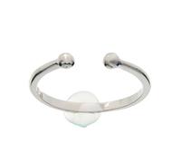 Beneto Bague Minimalist Open Ring Made of AGG470 Silver sBE1222 Marque, Estándar, Métal Non précieux, Pas de gemme