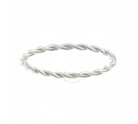 Beneto Bague Minimalist Silver Twisted Ring AGG315L - Circuit : 58 mm sBE1303-58 Marque, Estándar, Métal Non précieux, Pas de gemme
