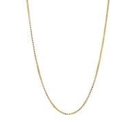 Beneto Collier Moderne støíbrný øetízek Kostka/Venezia Gold AGS682 CH - Longueur : 50 cm sBE1865-50 Marque, Estándar, Métal Non précieux, Pas de gemme