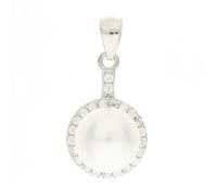 Beneto Pendentif élégant en argent avec River Pearl AGH155P sBE1458 Marque