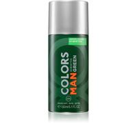 Benetton Colors De Benetton Man Green Déodorant En Spray Pour Homme 150 Ml