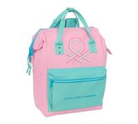 Benetton Dolce Sac à dos avec poignées pour ordinateur portable jusqu'à 13", idéal pour les jeunes de différents âges, confortable et polyvalent, qualité et résistance, 27 x 19 x 40 cm