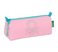 Benetton Dolce Trousse avec Fermeture éclair et Compartiment, Trousse pour Enfant, idéale pour Les Enfants d'âge Scolaire, Confortable et Polyvalente, qualité et résistance, 21 x 7 x 8 cm