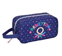 Benetton Drop - Sac à Chaussures Moyen, Multi-usages, Trousse de Sport, extrascolaire, Football, Confortable et Polyvalent, 29 x 14 x 15 cm