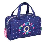 Benetton Drop - Trousse rectangulaire avec poignée, Trousse de Toilette pour Enfant, Adaptable au Chariot, idéale pour Les Enfants de 5 à 14 Ans, Confortable et Polyvalente, qualité et résistance, 31