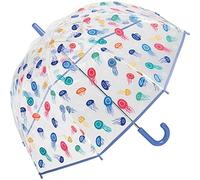 Benetton Parapluie clochette pour enfant Transparent - Jellyfish, Transparent/multicolore, 72 cm
