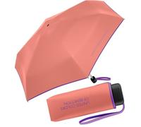 Benetton Parapluie de poche Ultra Mini Flat Solid, pêche, 88 cm