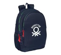 Safta Benetton Together 22.50l 32x44x16 Cm Backpack Bleu Enfants