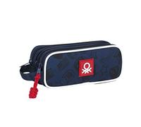 Benetton-Trousse Triple Motif Clasic 21 x 9 x 7 cm (SAFTA 811506635)
