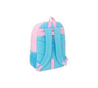 Safta Benetton Unique 19.30l 27x33x10 Cm 612552876 Backpack Bleu Enfants