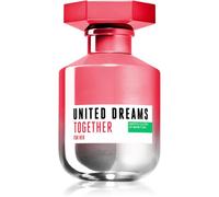 United Colors of Benetton - United Dream Together, Eau de Toilette pour Femme - Longue Durée - Parfum sensuel, décontracté et féminin - Notes florales et fruitées - Idéal pour la journée - 80 ml