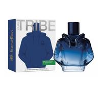 United Colors of Benetton We Are Tribe Eau de Toilette for Men - Long Lasting - Young, Modern, Sporty and Casual Scent - Lavender, Wood, Amber and Fruity Notes - Ideal for Day Wear - 90ml
