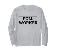 Bénévole du Jour de l'élection des Travailleurs du sondage Manche Longue