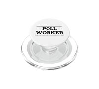 Bénévole du Jour de l'élection des Travailleurs du sondage PopSockets PopGrip pour MagSafe