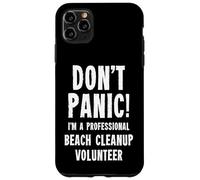 Bénévole pour le nettoyage de la plage Coque pour iPhone 11 Pro Max