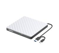 BENEWY Lecteur DVD CD Externe,USB 3.0 Graveur DVD CD Externe Lecteur CD/DVD/ROM Optique Externe pour PC Laptop, Macbook, Mac OS,Windows11/10/8.1/7/XP/Vista