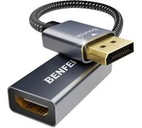 BENFEI 4K Adaptateur DisplayPort vers HDMI (2K 60Hz, 1080p 120Hz) Unidirectionnel convertisseur DisplayPort vers de Moniteur HDMI