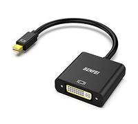 BENFEI Adaptateur Mini DisplayPort vers DVI, Mini DP(Thunderbolt 2) vers DVI Compatible avec MacBook Air/Pro, Microsoft Surface Pro/Dock, Moniteur, projecteur et Plus