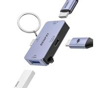 BENFEI Adaptateur USB-C vers HDMI 4K@60Hz, USB-A 10Gbps, Prise en Charge de la Charge jusqu'à 100W, Compatible avec iPad Pro, MacBook Pro/Air, iMac, iPhone 16/15 Pro/Pro Max, XPS, Thinkpad et Plus