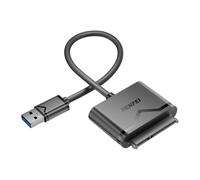 BENFEI Câble adaptateur SATA vers USB3.0 5Gbps pour disque dur SSD/HDD 2,5" | Convertisseur USB 3.0 vers SATA III disque dur externe, prend en charge UASP Trim SMART, compatible avec Windows MacOS Linux