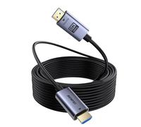 BENFEI Câble HDMI 2.1 Fibre Optique 30 M - 8K@60Hz, 4K@240Hz, 48 Gbit/s, Certification Murale CL3, avec eARC/HDR Dynamique/HDCP 2.3 - Pour PS5, Xbox, PC GPU, TV, Projecteur et Systèmes Home Cinéma