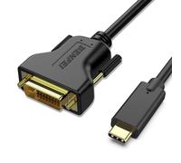 BENFEI Câble USB C vers DVI 0,9 m, câble Type-C vers DVI [Thunderbolt 3] Compatible