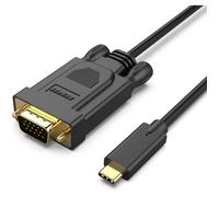 BENFEI Câble USB C vers VGA 1.8M, câble USB Type-C vers VGA [Compatible Thunderbolt 3/4] avec iPhone 15 Pro/Max, MacBook Pro/Air 2023, iPad Pro, iMac, S23, XPS 17, Surface Book 3 et Plus