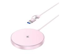 BENFEI Chargeur Magnétique Sans Fil 15W Compatible avec MagSafe pour iPhone 16/15/14/13/12 Series Pro Max Plus - Wireless Mag Safe Charging Pad