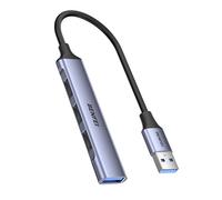 BENFEI Hub USB avec 4 Ports 1 x 10Gbps USB 3.2 + 3 X USB 2.0 pour PC (15cm) | Adaptateur Multiport USB Hub pour Souris, Clavier, clé USB, imprimante, Compatible avec Ordinateur Portable, PC, Xbox, PS5