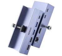 BENFEI Hub USB C Adaptateur Compatible avec iPhone 15/16 Plus Pro Max, MacBook iPad Pro Air, multiport USB-C 8 en 1, Gris, avec HDMI 4K/PD 100W/10Gbps 1*USB C, 2*USB A 3.2, 2*USB A 2/Gigabit Ethernet