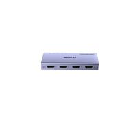 BENFEI Répartiteur HDMI 1 entrée 4 Sorties 4K@60Hz, Splitter HDMI 2.0 1x4 avec HDR, HDCP 2.2, 18Gbps, Gestion EDID [Alimentation USB-C boîtier en Aluminium], Mirror Uniquement pour PS5 Xbox