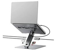 BENFEI Support PC Portable avec Station d'accueil USB C 7-en-1, HDMI 4K, 100W PD, 10Gbps USB, Compatible MacBook, iPad.