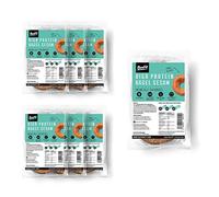 BenFit High Protein-Bagel sésame - 7 x 150 g - pain protéiné sans gluten - riche en protéines, pauvre en graisses & faible en calories