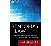 Benfords Law by Mark J. Nigrini Mark J. Nigrini (Auteur)