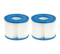 Benfosh Lot de 2 cartouches filtrantes de piscine type S1 compatibles avec Intex PureSpa 29001E PureSpa Catridge