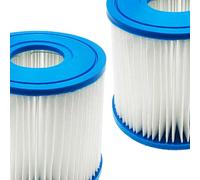 Benfosh Lot de 2Cartouches de Filtration pour Pompes polpure Estate Escapes Filtre Type D, Vagues d'été P57100102 pour SFS-350 RP-350 RP-400 RP-600 RX-600 Piscine