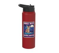 Bengal bat Meowsic Maestro Stainless Steel Insulated Water Bottle