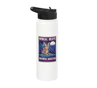 Bengal bat Meowsic Maestro Stainless Steel Insulated Water Bottle