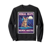 Bengal Bat Meowsic Maestro Sweatshirt
