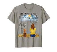 Bengal Cat I'm Only Talking to My Cat Today Cats Lovers T-Shirt