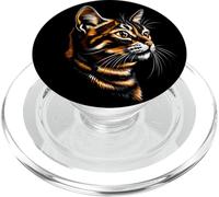 Bengal Chat Léopard Chats Léopardette Doux Chats du Bengale PopSockets PopGrip pour MagSafe