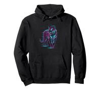 Bengal Tiger Design Growling Wild Animal Tigers Tiger Sweat à Capuche