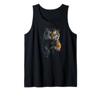 Bengal Tiger Design Growling Wild Animal Tigers Tigre Débardeur