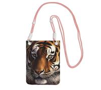 Bengal Tiger Sac à bandoulière étanche pour téléphone portable et femme avec sangle réglable pour téléphone portable