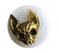 BENGKUI résine époxy Oeil Chaton Charme Silicone Moule Sphynx Chat Moule Corbeau tête de crâne Moule