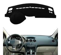 BENGOOD Couvre Tableau de Bord de Voiture Couvre pour Peugeot 308 308SW 308GTI T7 2007-2013 408 Couverture de Tableau de Bord Tapis Ombre Coussin Tapis Accessoires